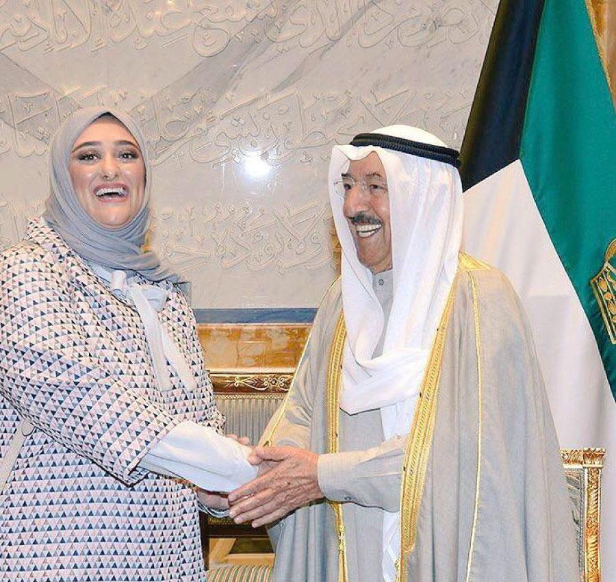 Special honoring by the late His Highness Amir of Kuwait, March 2017